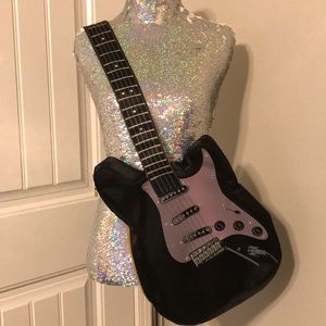 Vintage Parcel Electric Guitar Crossbody Bag